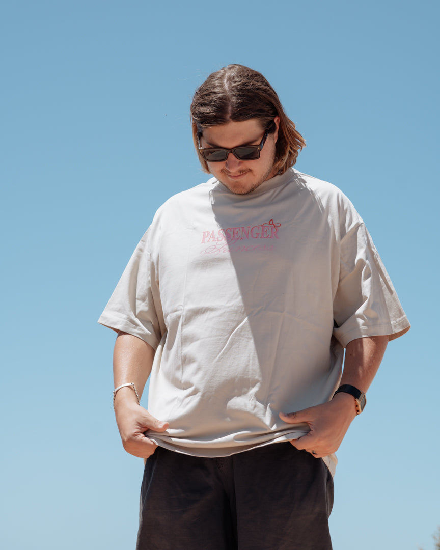 passenger princess - oversized tee - sandy (limited edition)